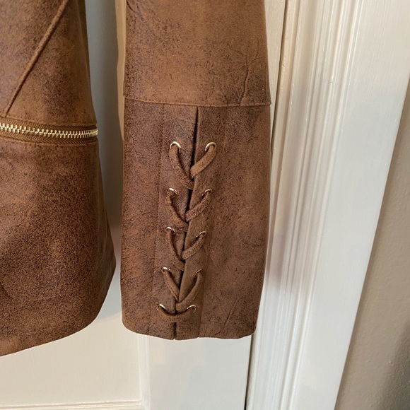 Chico’s washable suede jacket - Picture 2 of 4